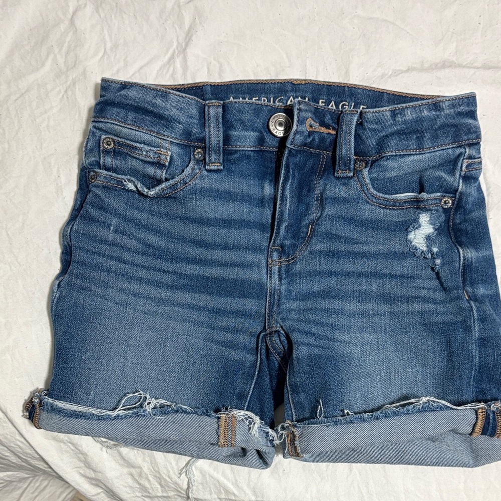 000 American Eagle Outfitters Blue Jean Shorts